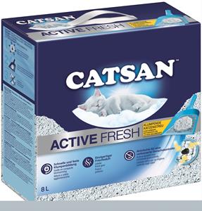 CATSAN Active Fresh Klumpstreu 2x8 l