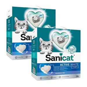 Sanicat Active White 2x10 l