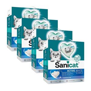 Sanicat Active White 4x10 l