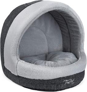 TrendPet LunaHome Kuschelhöhle grau S