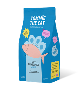 Tommie the Cat 100% graanvrije brokken - bomvol verse zalm - 2,2kg - kattenvoer