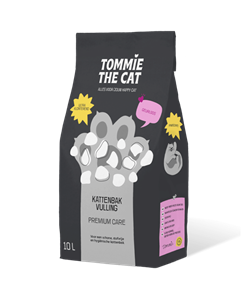 Tommie the Cat 10L premium kattenbakvulling - geurloos - ultra klonterend