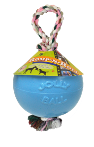 Jolly pets Ball Romp-n-Roll  Baby Blauw 10 cm