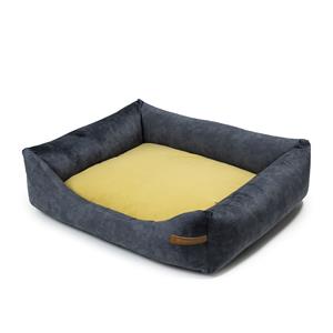 Rexproduct SoftColor Bett Dunkelblau gelb M