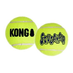 Kong Air Squeaker Tennis Ball Large 1 stuk
