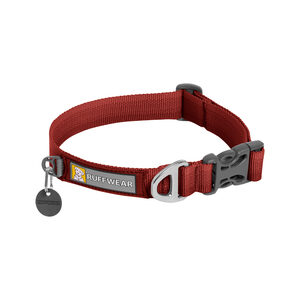 Ruffwear Front Range Collar Red Clay Rood - Hondenhalsband - 51-66 cm