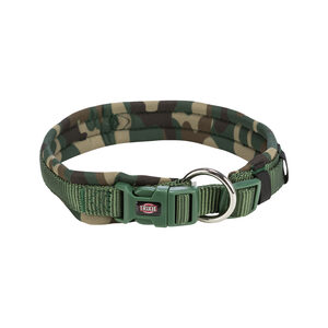 Trixie Premium Hundehalsband - XS/S: 27-35 cm x 10 mm - Waldgrün