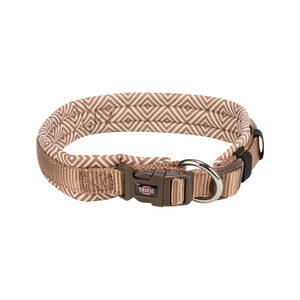 Trixie Premium Hundehalsband - S/M: 35-42 cm x 15 mm - Karamell