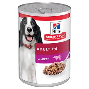 Hill's Science Plan 1 x 370 g Hill's Canine Adult Rund Hondenvoer