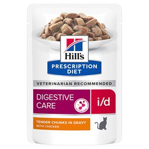 Hill's Prescription Diet 12x85g I/D Digestive Care Kip  Kattenvoer