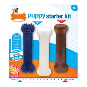 Beißring Für Hunde Nylabone Extreme Chew Starter Kit Welpen Huhn Nylon Thermoplastischer Kunststoff