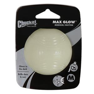 Chuckit! Max Glo Glow Ball Medium 1 stuk