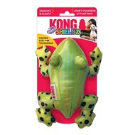 Kong Shieldz Tropics Frog - Hondenspeelgoed - Groen