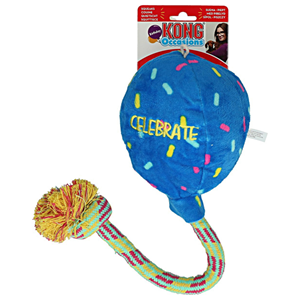 Kong Birthday Balloon - Hondenspeelgoed - Blauw Large