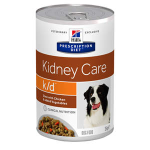 Hill's Prescription Diet K/D Kidney Care Blik - Hondenvoer - Kip Groente 354 g