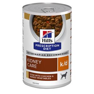 Hill's Prescription Diet K/D Kidney Care Stoofpotje Blik - Hondenvoer - Kip Groente 156 g