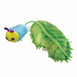 Kong Flingaroo Caterpillar - Kattenspeelgoed - Assorti