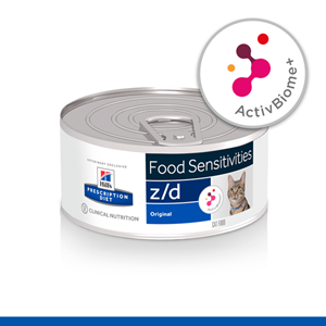 Hill's Prescription Diet Z/D Food Sensitivities Blik - Kattenvoer - 156 g