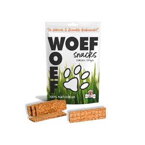 Woefwoefsnacks Kalkoen strips