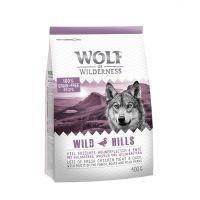 400g Wild Hills met Eend Wolf of Wilderness Hondenvoer