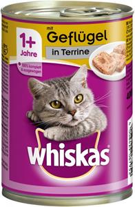 Whiskas 1+ Terrine 400 Gramm Katzennassfutter