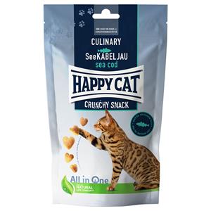 Happy Cat Kulinarischer Knuspersnack - Kabeljau 70 g