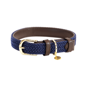 Kentucky Dogwear - Nylon - Geflochten - XXS - Navy Blau - 28 cm
