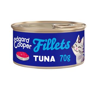 Edgard & Cooper - Wild Caught Pacific Tuna Fillets - 24 x 70 g
