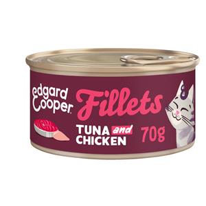 Edgard & Cooper - Wild Caught Pacific Tuna & Chicken Fillets - 24 x 70 g