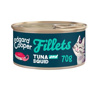 Edgard&Cooper Fillets 70 g - Kattenvoer - Tonijn&Inktvis