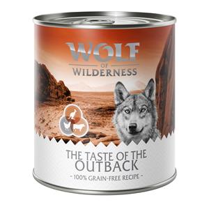 Voordeelpakket: Wolf of Wilderness 24 x 800 g - The Taste of The Outback