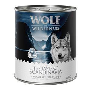 6x800g The Taste of The Taste Of Scandinavia Wolf of Wilderness Hondenvoer