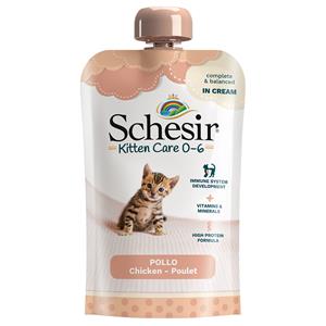 Schesir Kitten in Cream 6 x 150 g - Kip