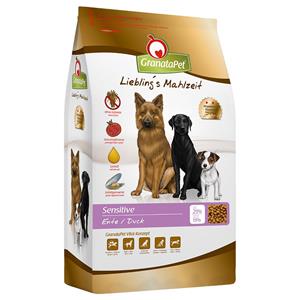 2 x 10kg Lieveling's Maaltijd Adult Hond Sensitive Eend GranataPet Hondenvoer