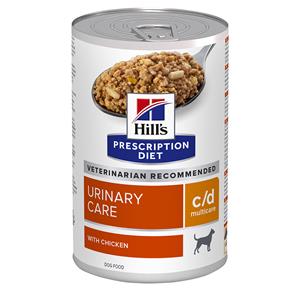 Hill's Prescription Diet Hill´s Prescription Diet Canine C/D Urinary Care Hondenvoer met Kip - 12 x 370 g