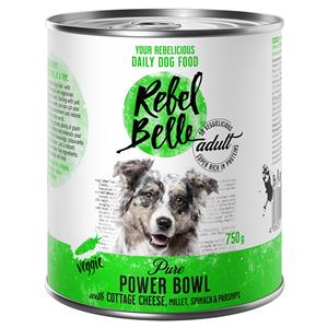 Rebel Belle 5 + 1 gratis 375 g / 750 g - Pure Power Bowl - vegetarisch - 6 x 750 g