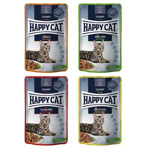 Voordeelpakket Happy Cat Pouch Meat in Sauce 48 x 85 g - Mix II
