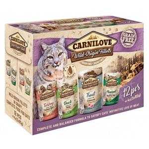 Carnilove Cat Pouch Multipack - 12x85 Gram