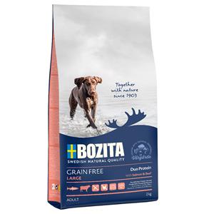 Bozita Grain Free Zalm & Rund voor grote honden - 2 kg
