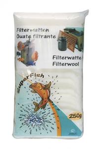 Superfish Filterwatte 250 Gramm Weiß