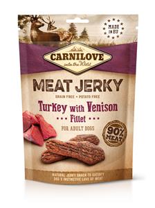 Carnilove Meat Jerky Turkey with Venison Fillet 100 g