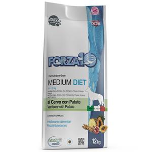 Forza10 Diet Dog 12kg Forza 10 Medium Dieet met Wild en Aardappelen Droog Hondenvoer