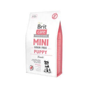 brita Brit Care Mini Grain-Free Puppy Lamb – Trockenfutter für Hunde – 7 kg