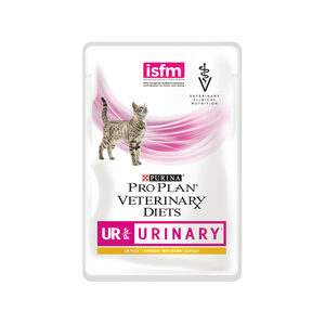Purina Pro Plan Veterinary Diets 10x85g  Feline UR ST/OX - Urinary Chicken Cat Food Wet