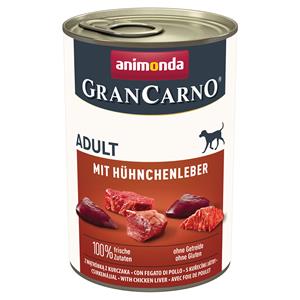 Animonda GranCarno 12x400g  Original Chicken Liver hondenvoer nat