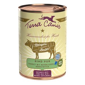 Terra Canis 6 x 400 g  Butchers Best Pure Beef hondenvoer nat
