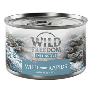 6 x 70 g / 140 g Wild Freedom Instinctive voor een probeerprijs! - Wild Rapids - Zalm - 6 x 140 g