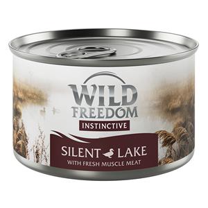 Wild Freedom 6 x 70 g / 140 g  Instinctive voor een probeerprijs! - Silent Lake - Eend 6 x 140 g