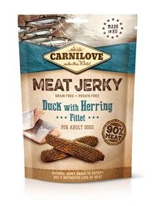 Carnilove Meat Jerky Duck with Herring Fillet 100 g
