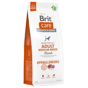 Brit Care Dog Hypoallergenic Adult Medium Breed Lamb & Rice - 12 kg